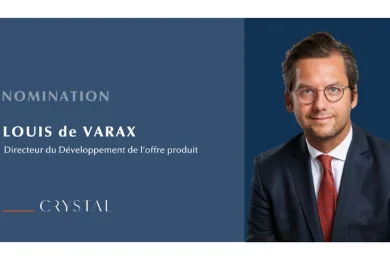 Crystal recrute Louis de Varax pour muscler son offre et ses partenariats