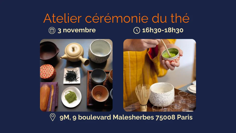 Cérémonie japonaise du thé avec Rika IIMOR